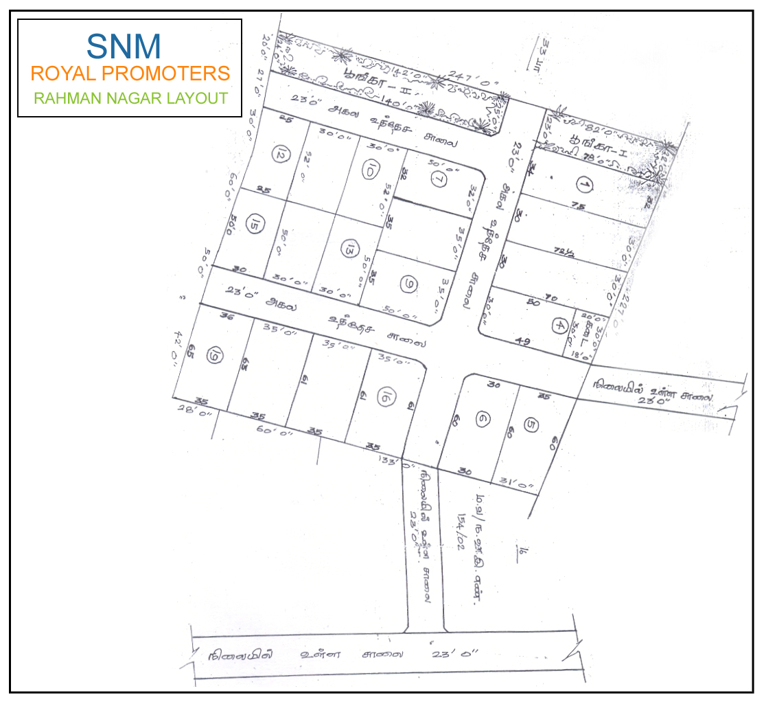 SNM Rahman Nagar Layout