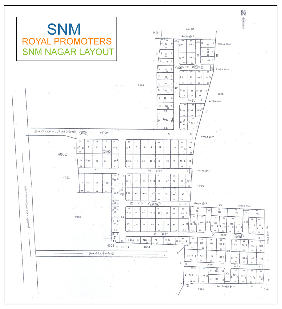 SNM Nagar Layout